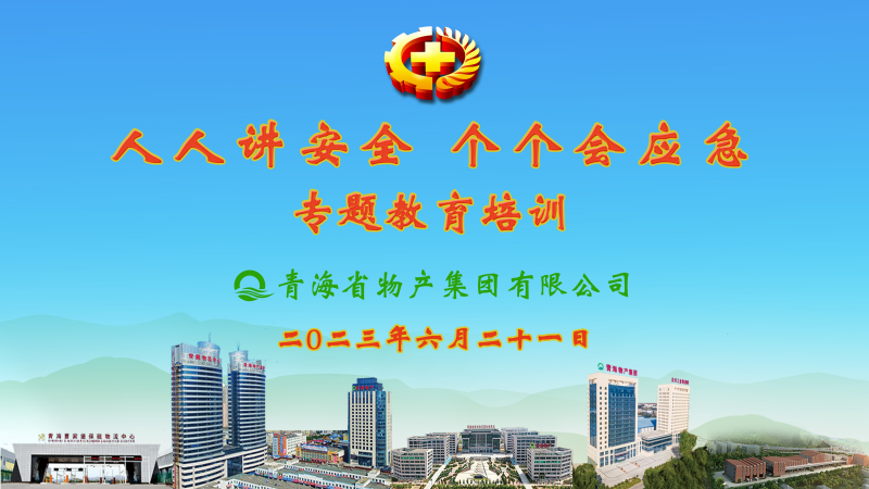 提高安全管理水平 落實全員安全責任——集團安委會舉辦2023年“人人講安全，個個會應急”專題教育培訓