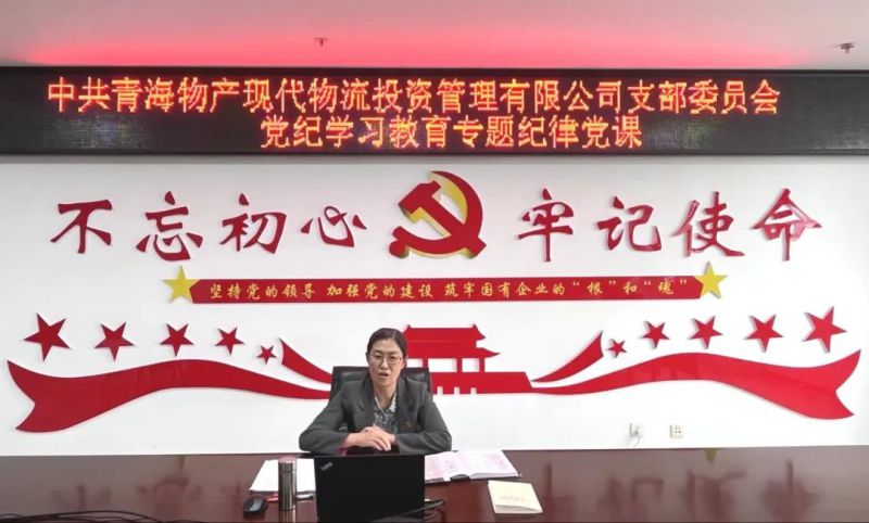 嚴明紀律作風 永葆政治本色——集團黨委書記、董事長劉玲同志講授專題紀律黨課