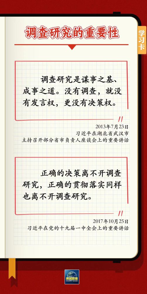 學(xué)習(xí)卡丨如何深入調(diào)查研究？跟總書記學(xué)習(xí)“五字訣”