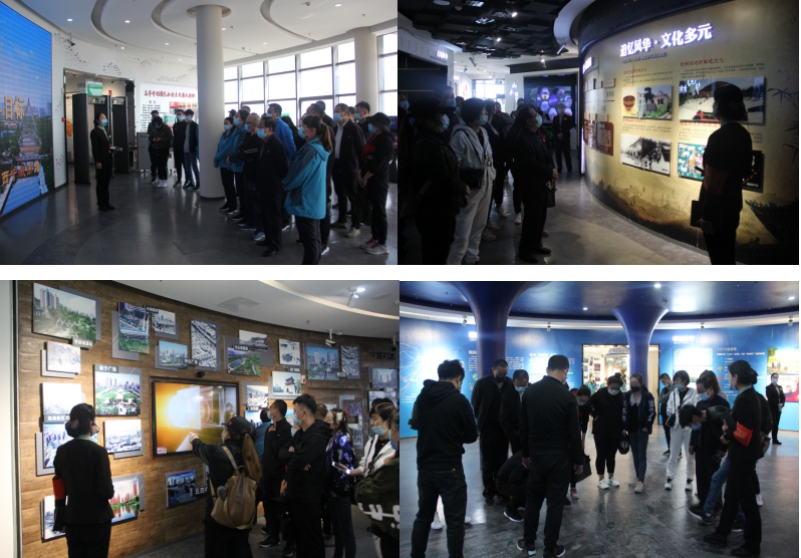 三建公司、現(xiàn)代物流公司黨支部聯(lián)合開展“參觀愛國教育基地，弘揚愛國主義精神”活動